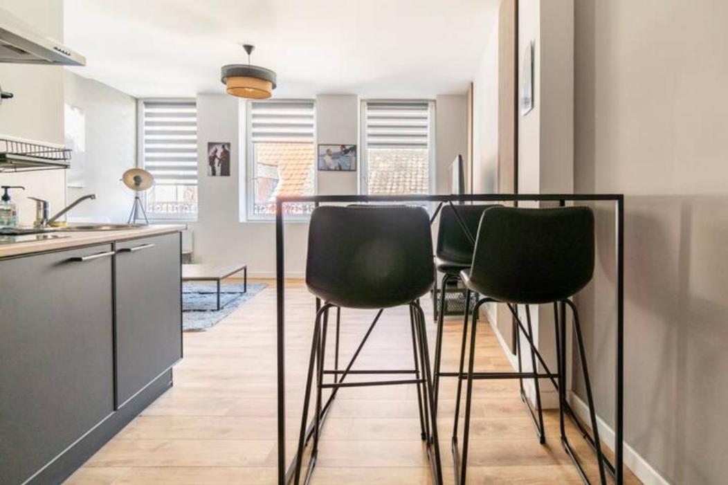 Апартаменты Voyage En Duplex En Hyper Centre Валансьен Экстерьер фото